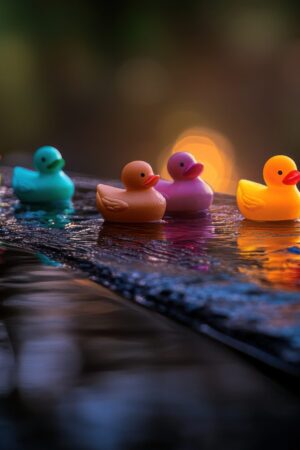 Ducks in a row.