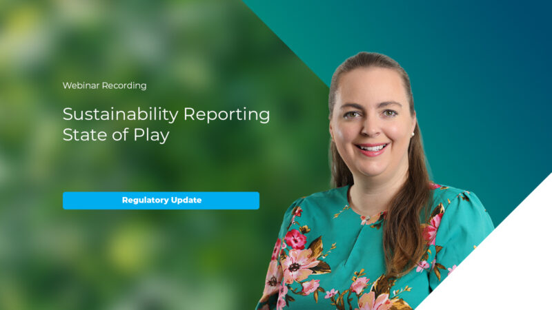 Sustainability Reporting update state of play moore australia