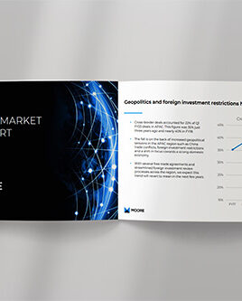 Asia-Pacific mid-market mergers and acquisitions report landing page – Moore Australia