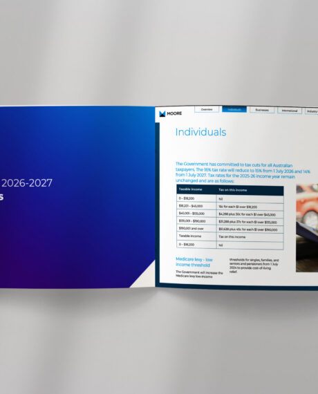 Moore Australia 2026-27 Federal Budget Analysis